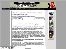 Sites similar to poodlehealthregistry.org