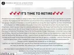 Sites similar to poodlerescueofhouston.com
