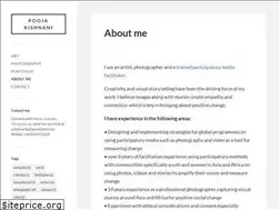 Sites similar to pooja-kishnani.com