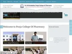 Sites similar to poojacollegeofpharmacy.edu.in