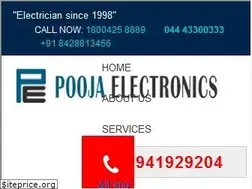 Sites similar to poojaelectronicschennai.com