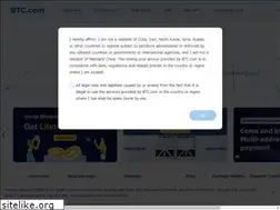 Sites similar to pool.btc.com
