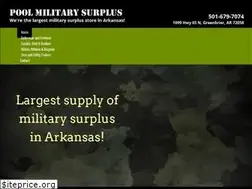 Sites similar to poolarmysurplus.com