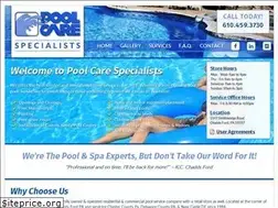 Sites similar to poolcarespec.com