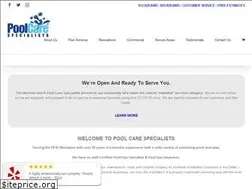 Sites similar to poolcarespecialists.com