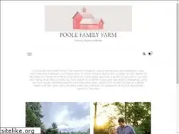 Sites similar to poolefamilyfarm.com