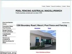 Sites similar to poolfencing.com.au