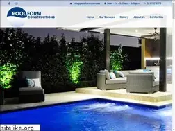 Sites similar to poolform.com.au
