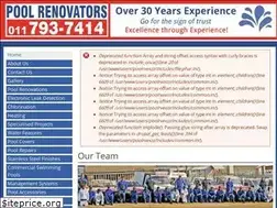 Sites similar to poolrenovators.co.za