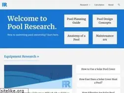 Sites similar to poolresearch.com