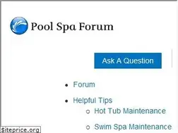 Sites similar to poolspaforum.com