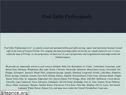 Sites similar to pooltableprofessionalsllc.com