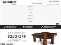 Sites similar to pooltables.com