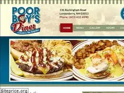 Sites similar to poorboysdiner.com