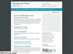 Sites similar to poormansartgallery.com