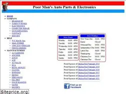 Sites similar to poormansautoparts.com