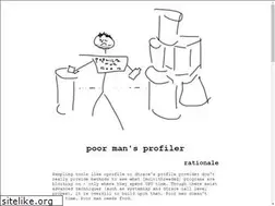 Sites similar to poormansprofiler.org