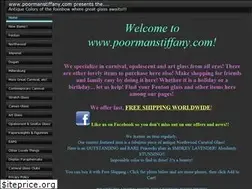 Sites similar to poormanstiffany.com