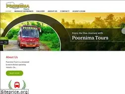 Sites similar to poornimatours.com