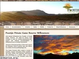 Sites similar to poortjiegamereserve.co.za