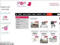 Sites similar to pop-design.fr