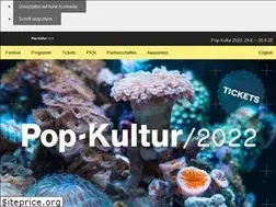 Sites similar to pop-kultur.berlin