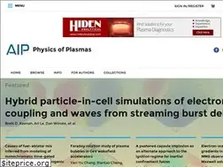 Sites similar to pop.aip.org