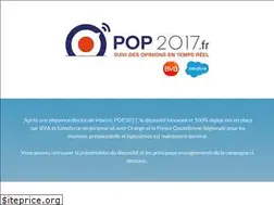 Sites similar to pop2017.fr