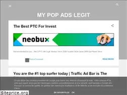 Sites similar to popads-legit.blogspot.com