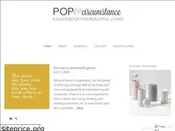 Sites similar to popandcircumstanceblog.com