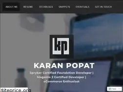 Sites similar to popatkaran.wordpress.com