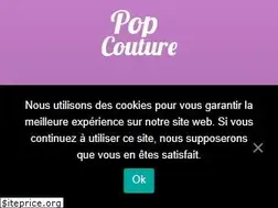 Sites similar to popcouture.fr