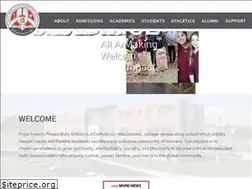 Sites similar to popefrancishigh.org