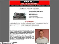 Sites similar to popemgt.com