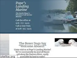 Sites similar to popeslandingmarine.com