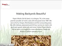 Sites similar to popesmulchdirtandsand.com