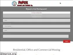 Sites similar to popeyemoving.com