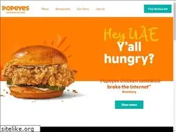 Sites similar to popeyesuae.com