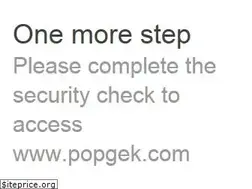 Sites similar to popgek.com