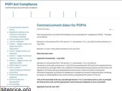 Sites similar to popiact-compliance.co.za