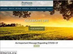 Sites similar to popkessmortuaries.com