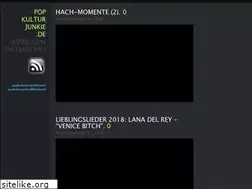 Sites similar to popkulturjunkie.de