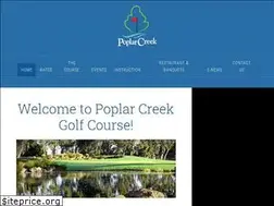 Sites similar to poplarcreekgolf.com