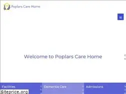 Sites similar to poplarscarehome.co.uk