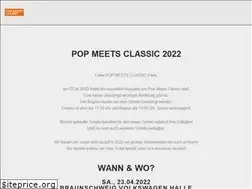 Sites similar to popmeetsclassic-braunschweig.de