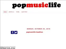 Sites similar to popmusiclife.com