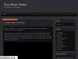 Sites similar to popmusicnotes.wordpress.com