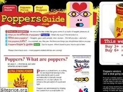 Sites similar to poppersguide.com
