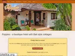 Sites similar to poppiesbali.com