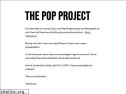 Sites similar to popproject.com